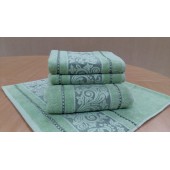 Рушник жаккардовий ТМ CASALINGO 50Х90см. зеленый
